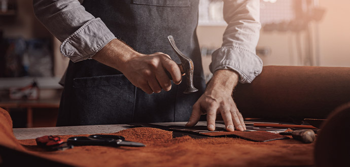 Atelier cuir et maroquinerie