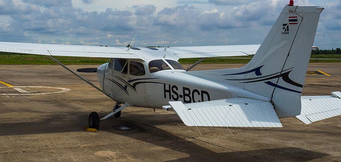 Baptême en avion