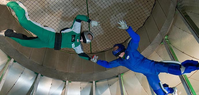 Simulateur de chute libre