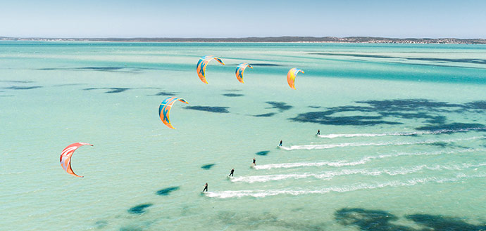Stage kite surf